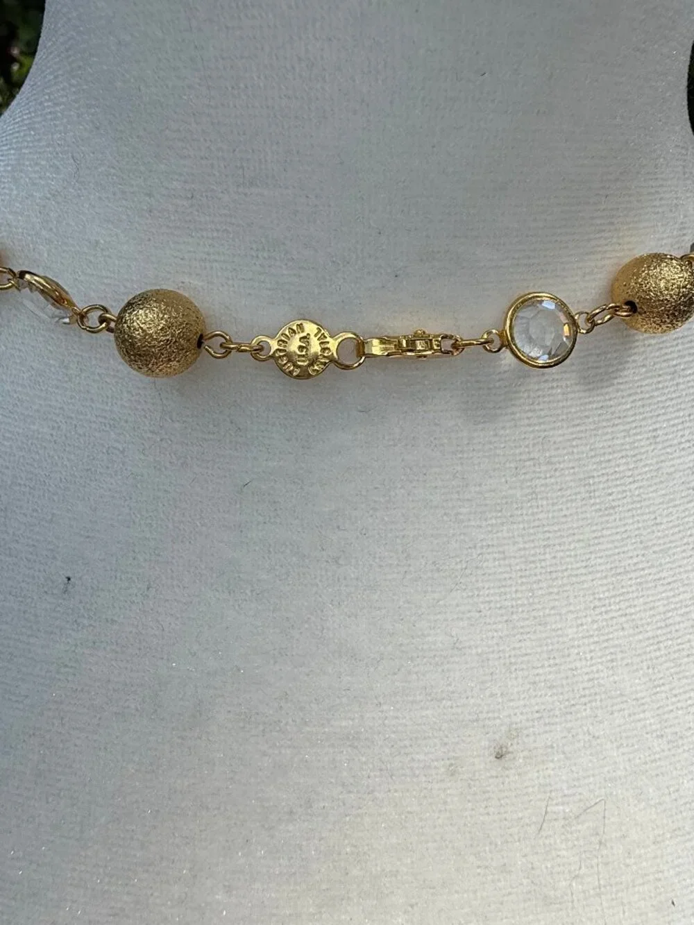 Austrian Crystal Made in USA Chanel Style Necklace
